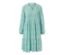 Bedrucktes Webkleid, aqua.