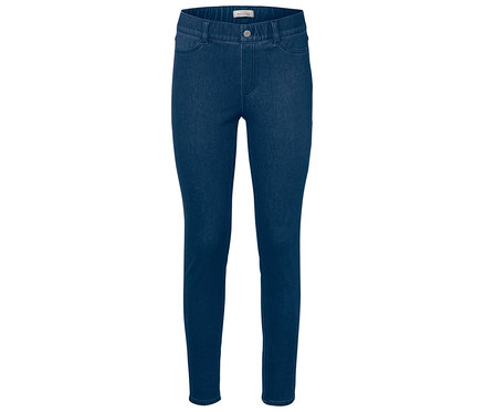 Jeggings, Denim-Optik, mid blue