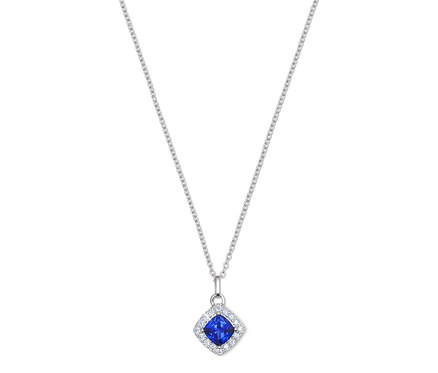 925 Silber Kette »Royal Blue«