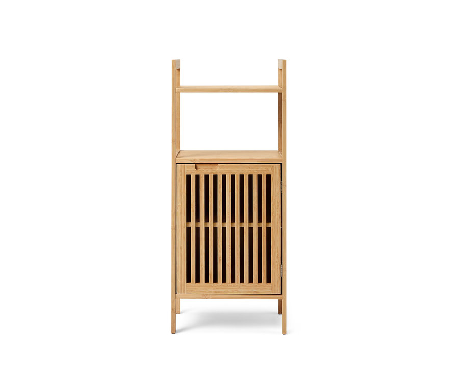 Ordnungsregal in skandinavischen Design.