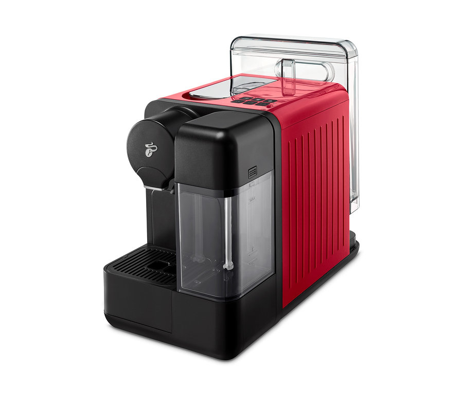 Rote Cafissimo milk Kaffeemaschine.