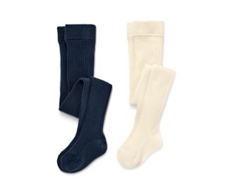 1x dunkelblau, 1x creme
