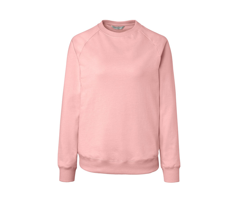 Rosafarbenes Yoga-Sweatshirt.