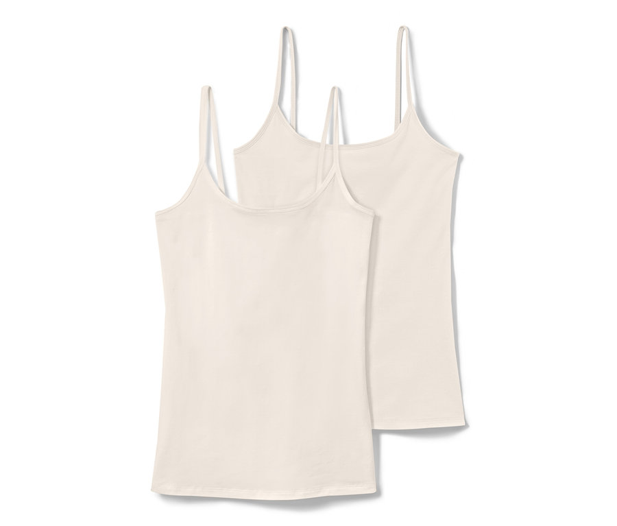 Zwei weiße Hemdchen.