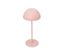 LED-Akku-Tischleuchte, rosa - Rosa