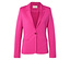 Pinker Blazer mit einem Knopf