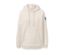 Beiges Kapuzensweatshirt.