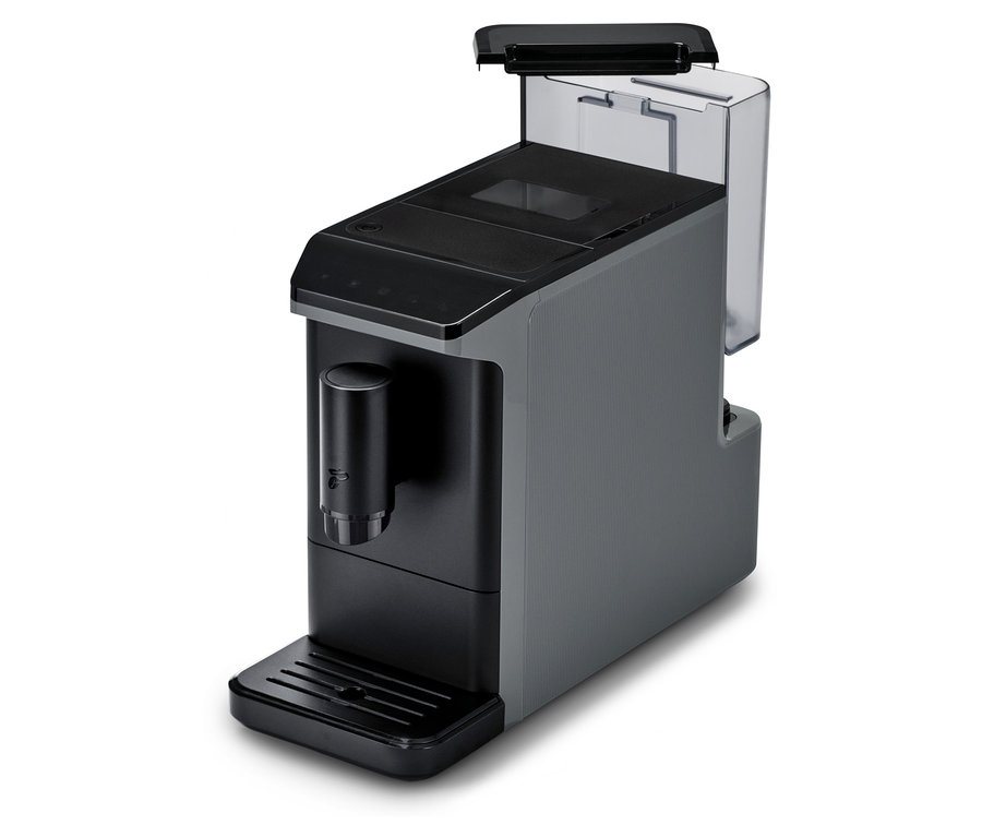 Grauer »Esperto mini« Kaffeevollautomat.