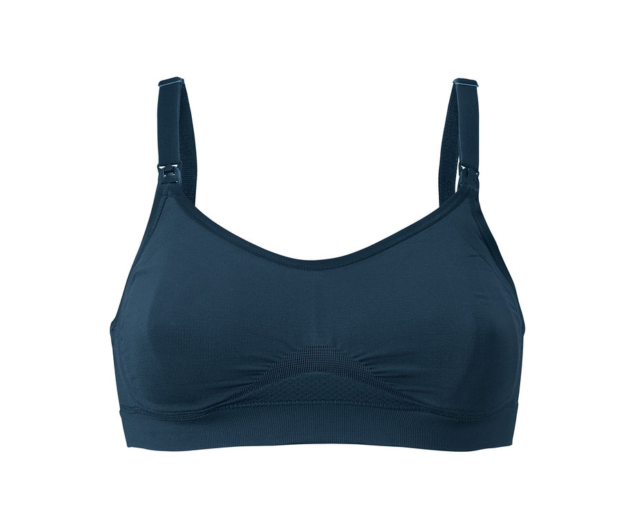 Blauer Seamless-Still-BH aus dem 2er-Set.