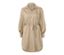 Longbluse aus Leinenmix, beige - Beige