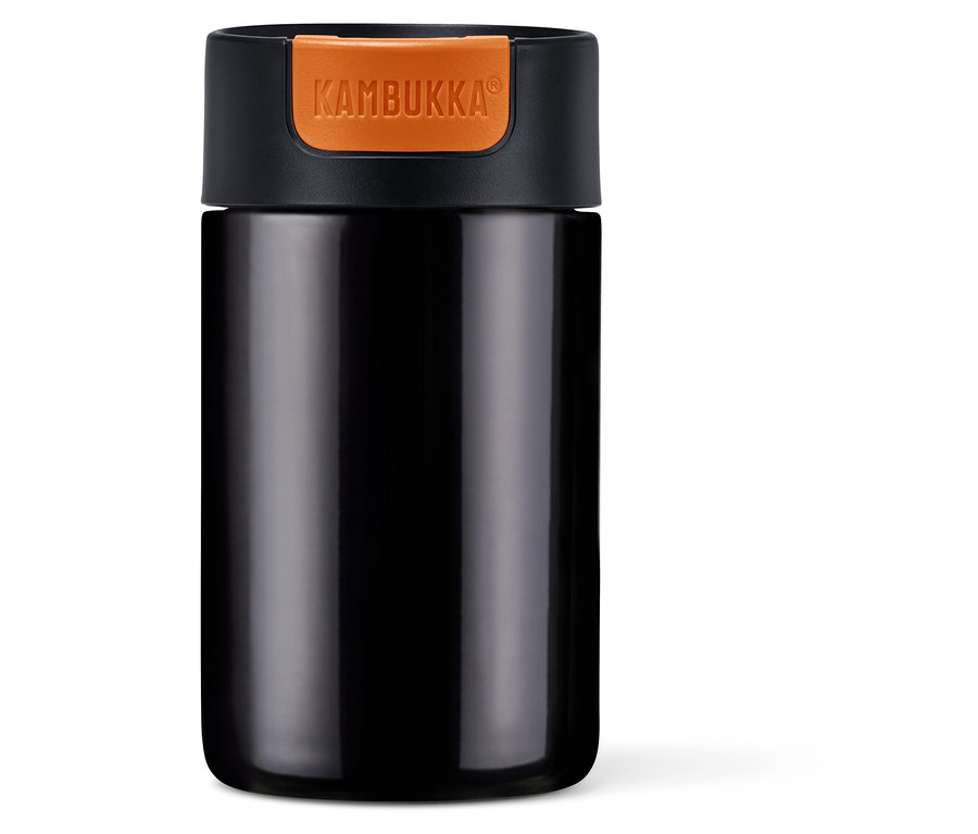 Kambukka To-Go-Becher, Black Chrome