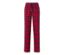 Rote Flanell-Relaxhose mit Karomuster.