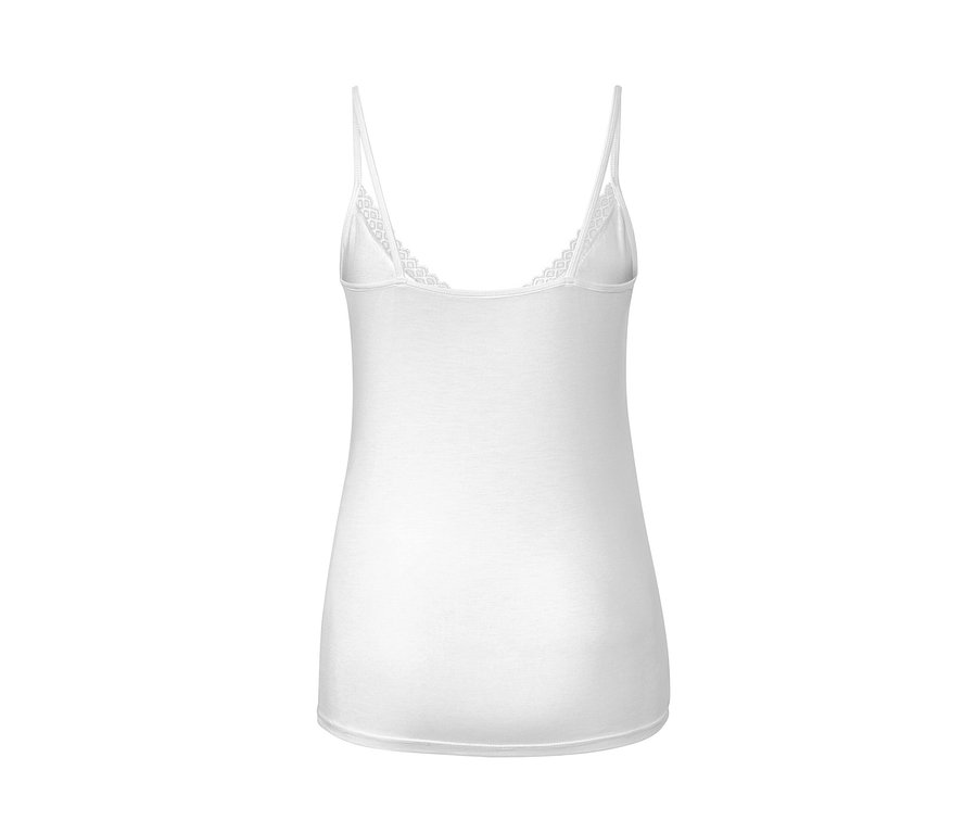 Weißes Hemdchen mit Spitze