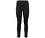 Schwarze Leggings mit hohem Bund.