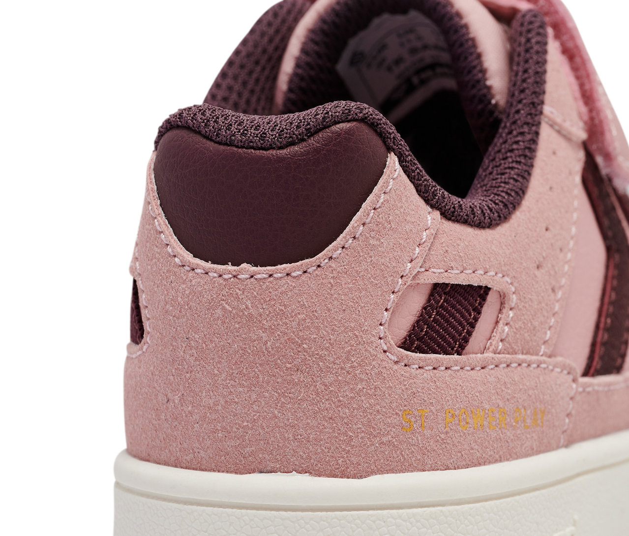 Detailaufnahme eines rosa HUMMEL ST Power play SP Jr.