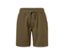 Olive Sweatshorts mit Kordelzug in der Taille.