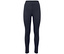 Marineblaue Leggings auf weißem Hintergrund.