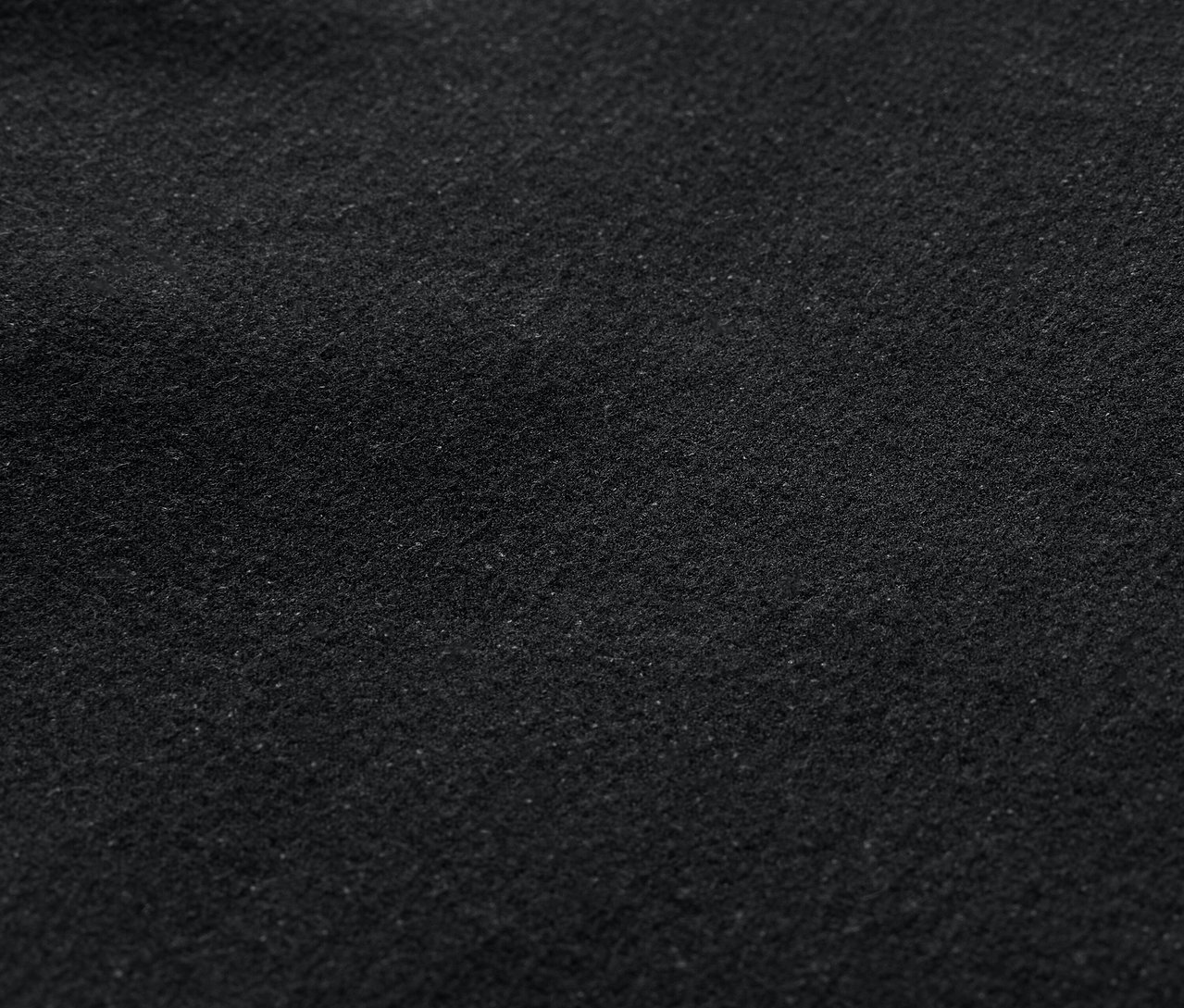 Textur eines dunkelgrauen Stoffes.