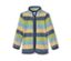 Gestreifte Kinder-Fleecejacke.