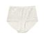 Ein Paar creme Highwaist-Pantys.