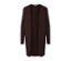 Brauner offener Cardigan.