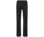 Schwarze Yoga-Hose mit hohem Bund.