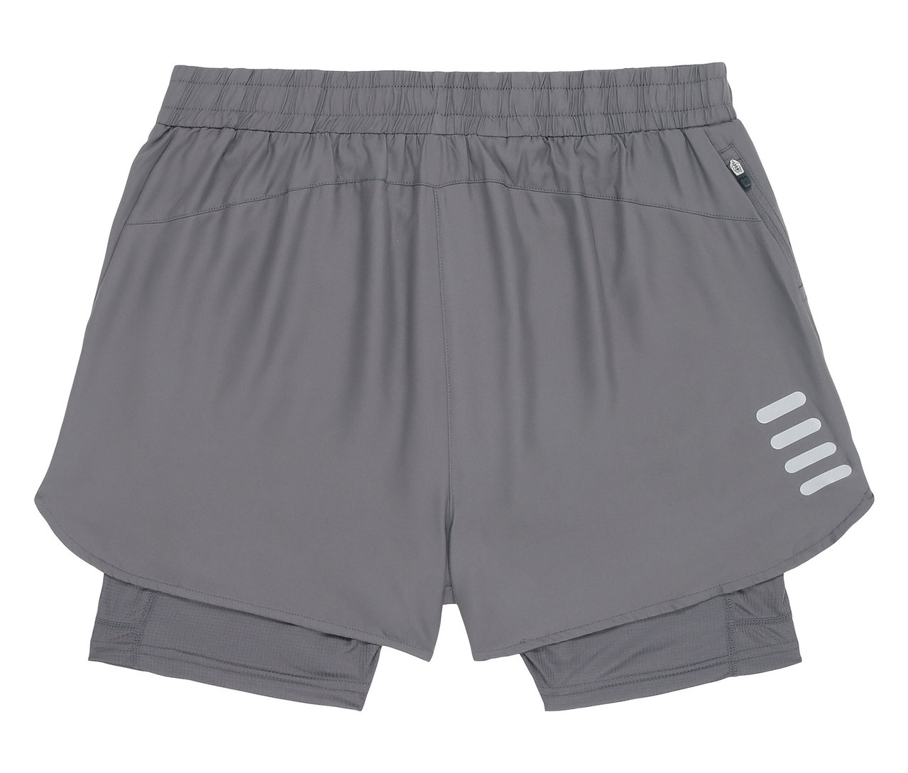 Graue FILA Herren-Funktionsshorts