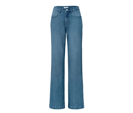 Eine blaue Palazzo Jeans im Fit »Neni«.