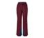 Weinrote Ski-und-Snowboardhose.