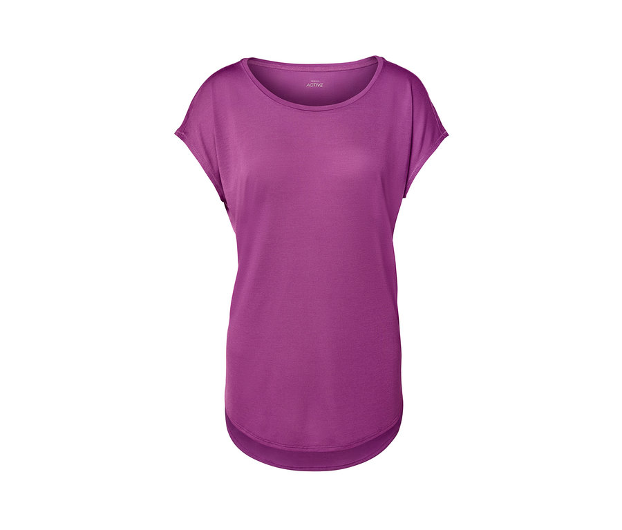 Violettes Sportshirt.