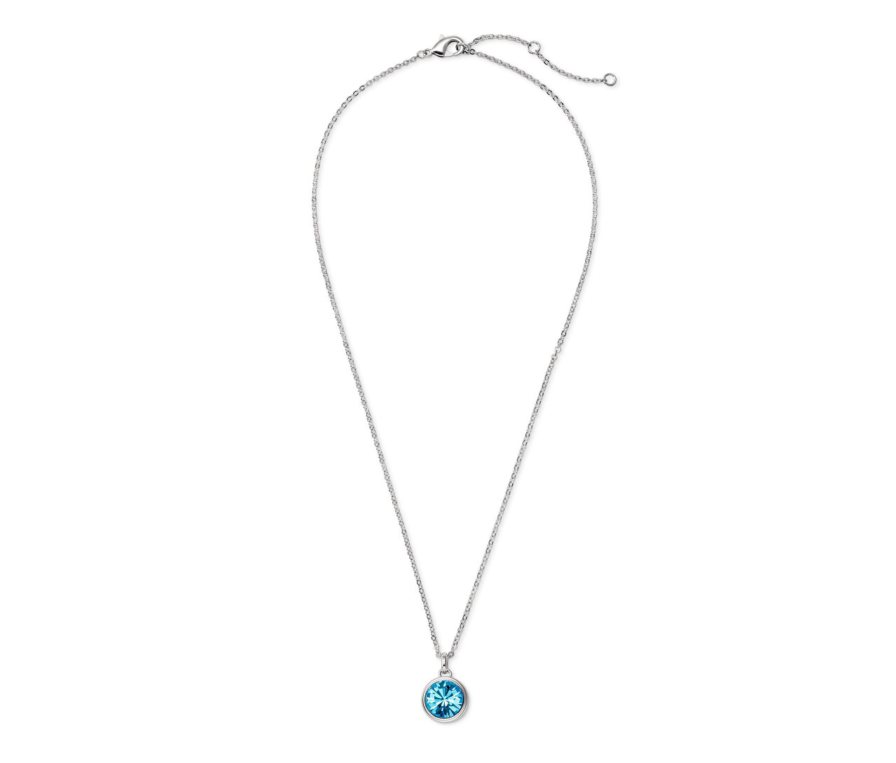 Silberkette mit blauem Anhänger Blue Shades.