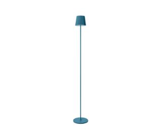 Schirm und Fuss blau<br>Ladekabel schwarz