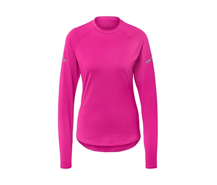 Pinkes Langarmshirt.