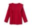 Ein rotes Kinder-Langarmshirt.