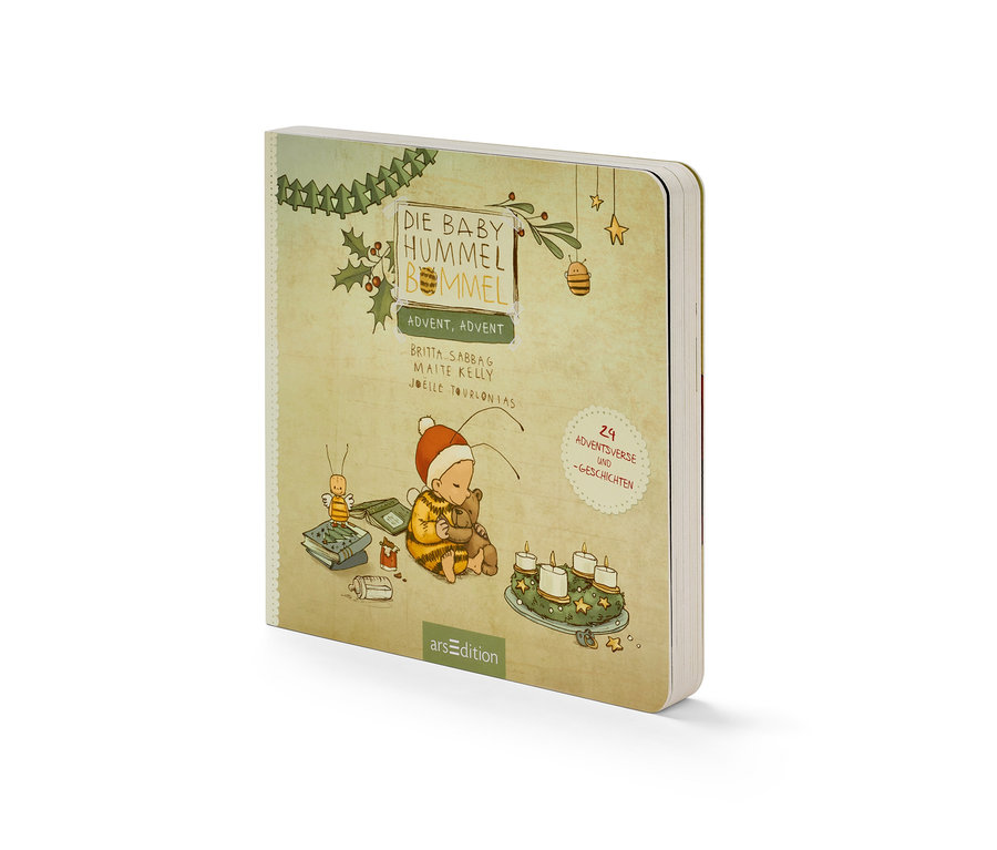 Cover des Buchs »Die Baby-Hummel Bommel ‒ Advent, Advent«.