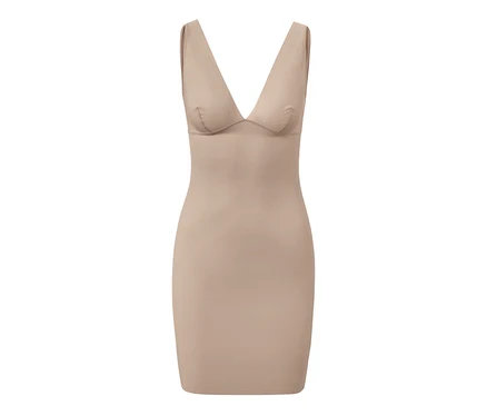 Beiges Bodyforming-Unterkleid.
