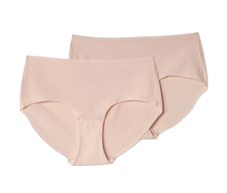 Zwei roséfarbene Magic-Cut-Pantys.