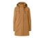 Cognacfarben. Innenjacke dunkelblau