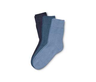 1x dunkelblau, 1x blau, 1x mittelblau