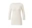 Shirt mit 3/4-Arm, weiss - Shirt mit 3/4-Arm, weiß