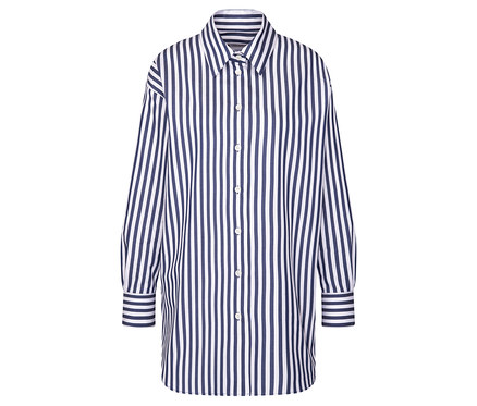 Seidensticker Oversize Longbluse, gestreift