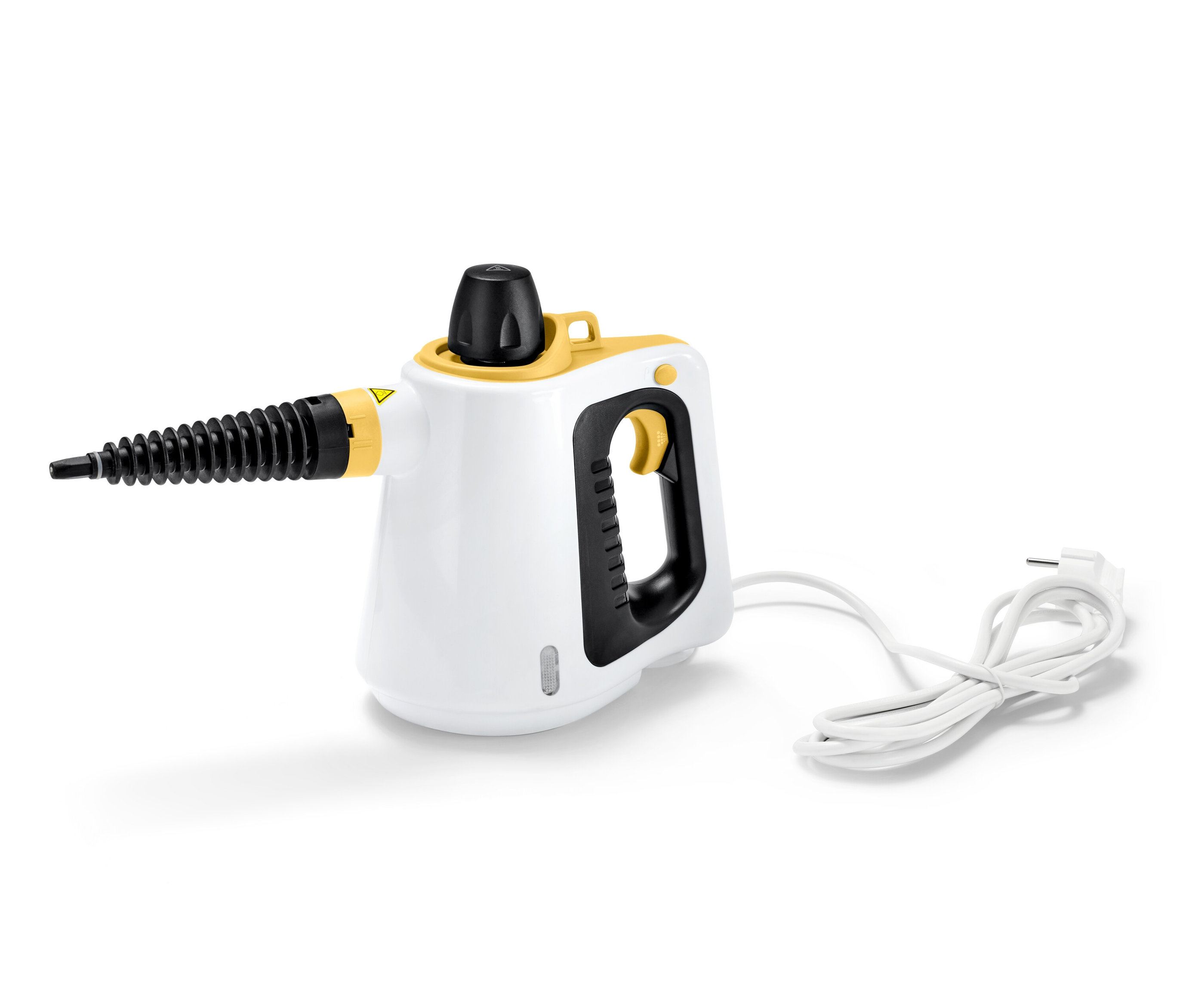 Detailaufnahme eines Dampfreinigers.