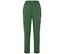 Grüne Cargohose mit elastischem Bund und aufgesetzten Taschen.