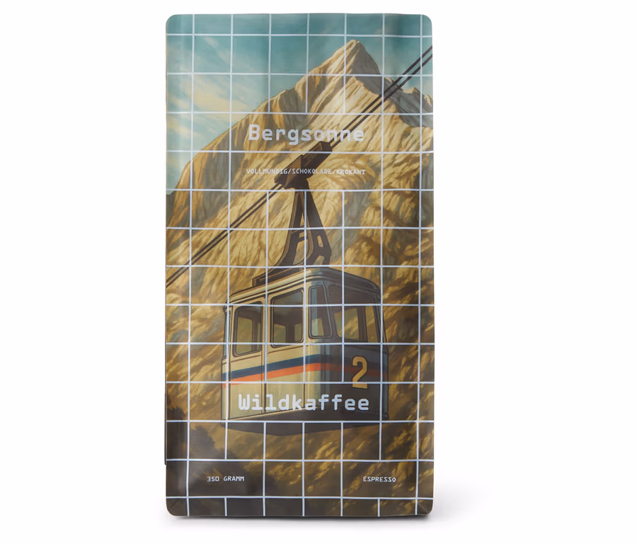 Wildkaffee - Bergsonne Espresso - 350 g Ganze Bohne