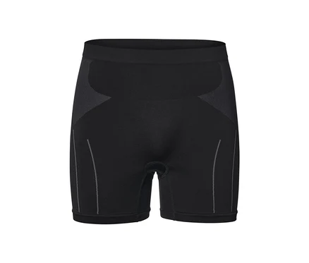 Schwarze Radunterhose.