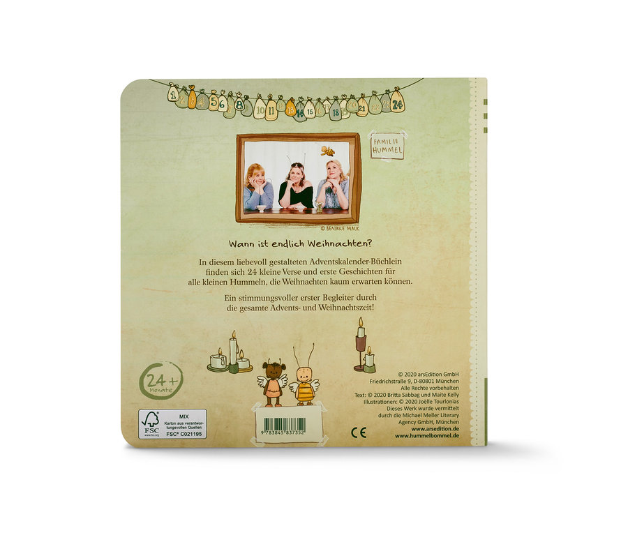 Buch »Die Baby-Hummel Bommel – Advent, Advent«.