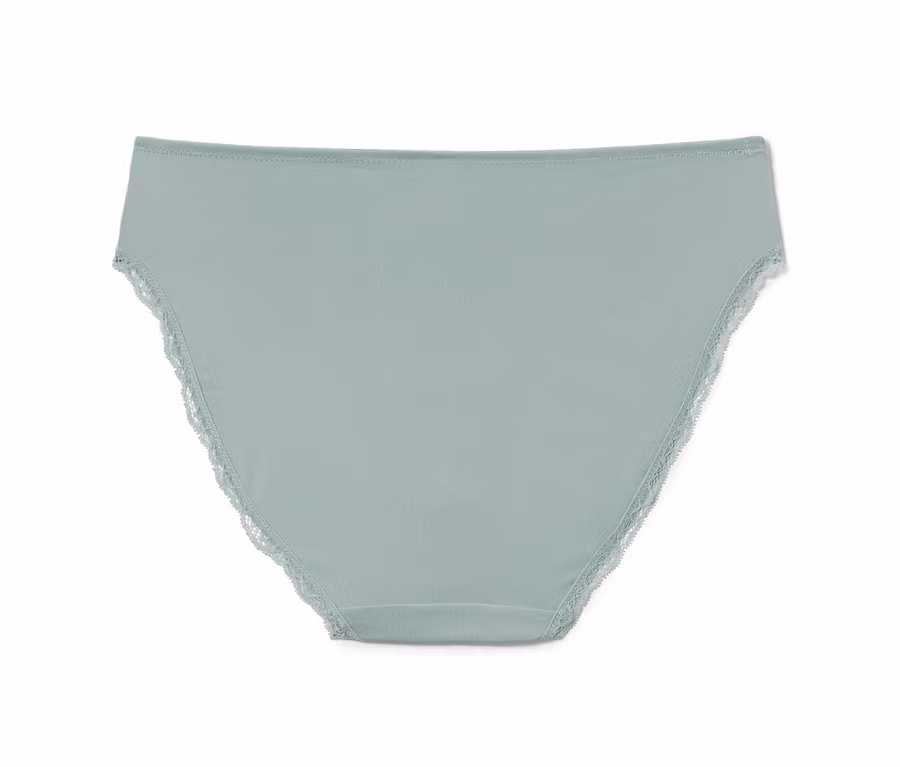 Nahaufnahme von 2 Slips, aqua.