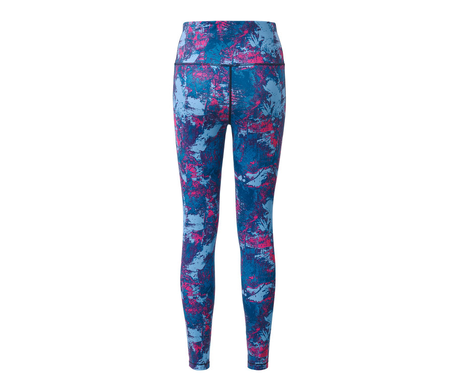 Pink/blaue Sporttight.