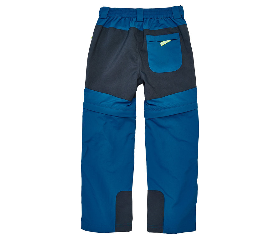 JAKO-O Zipp-off-Hose, petrol, von hinten.
