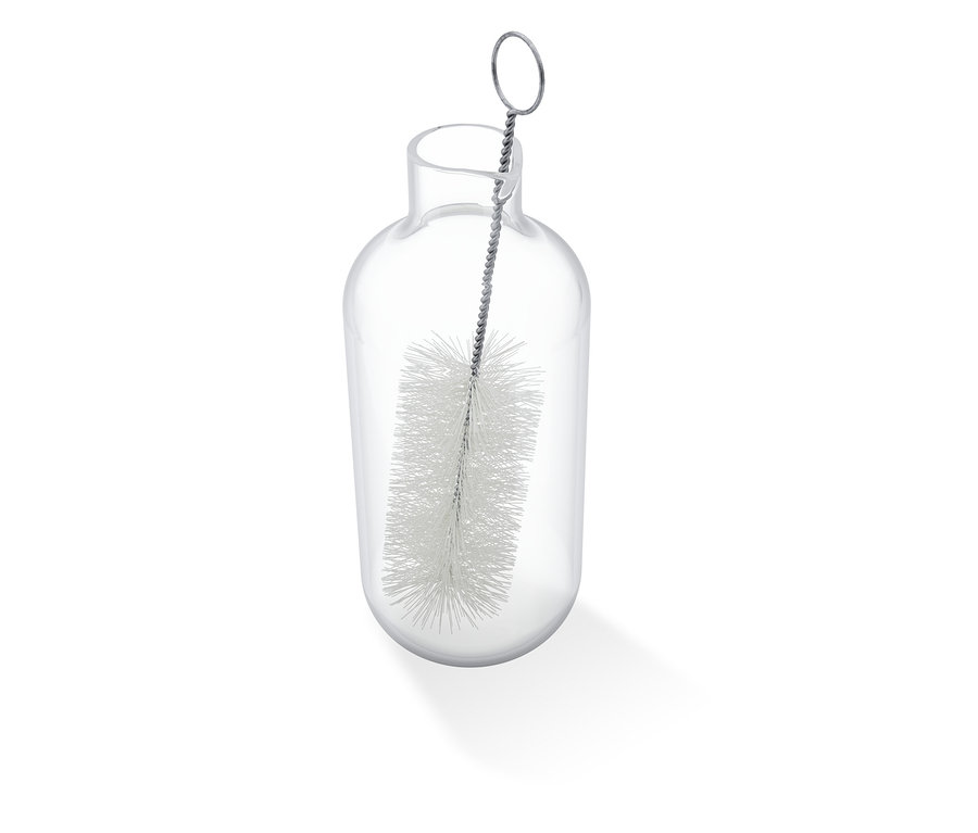Eine Reinigungsbürste befindet sich in der Milchkaraffe für Esperto Pro &amp; Esperto2 Milk.